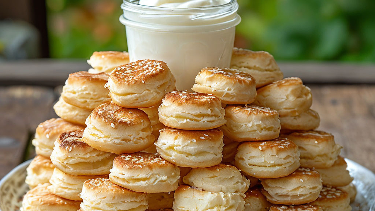 Главная картинка новости: Взбиваем кефир с майонезом — и через 15 минут гора вкуснятины к чаю готова: домашние уплетают за минуту