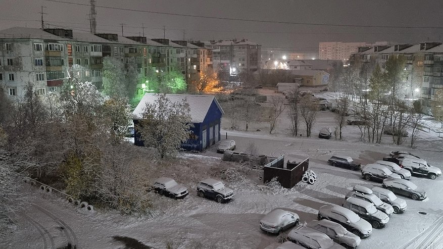 Главная картинка новости: Усинск встречает 27 февраля пасмурной погодой и небольшим снегом