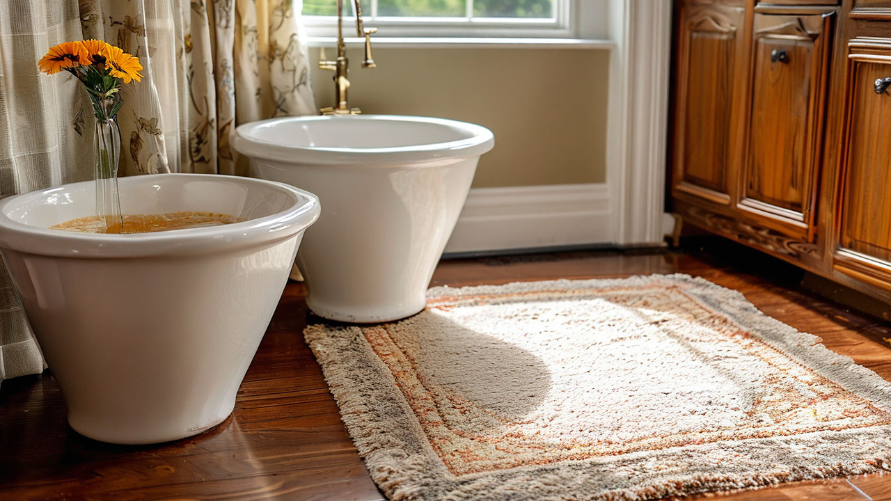 Главная картинка новости: 1 ложка на таз, и ковер будет как новый: избавитесь от многолетней грязи и пятен — жалко будет наступать