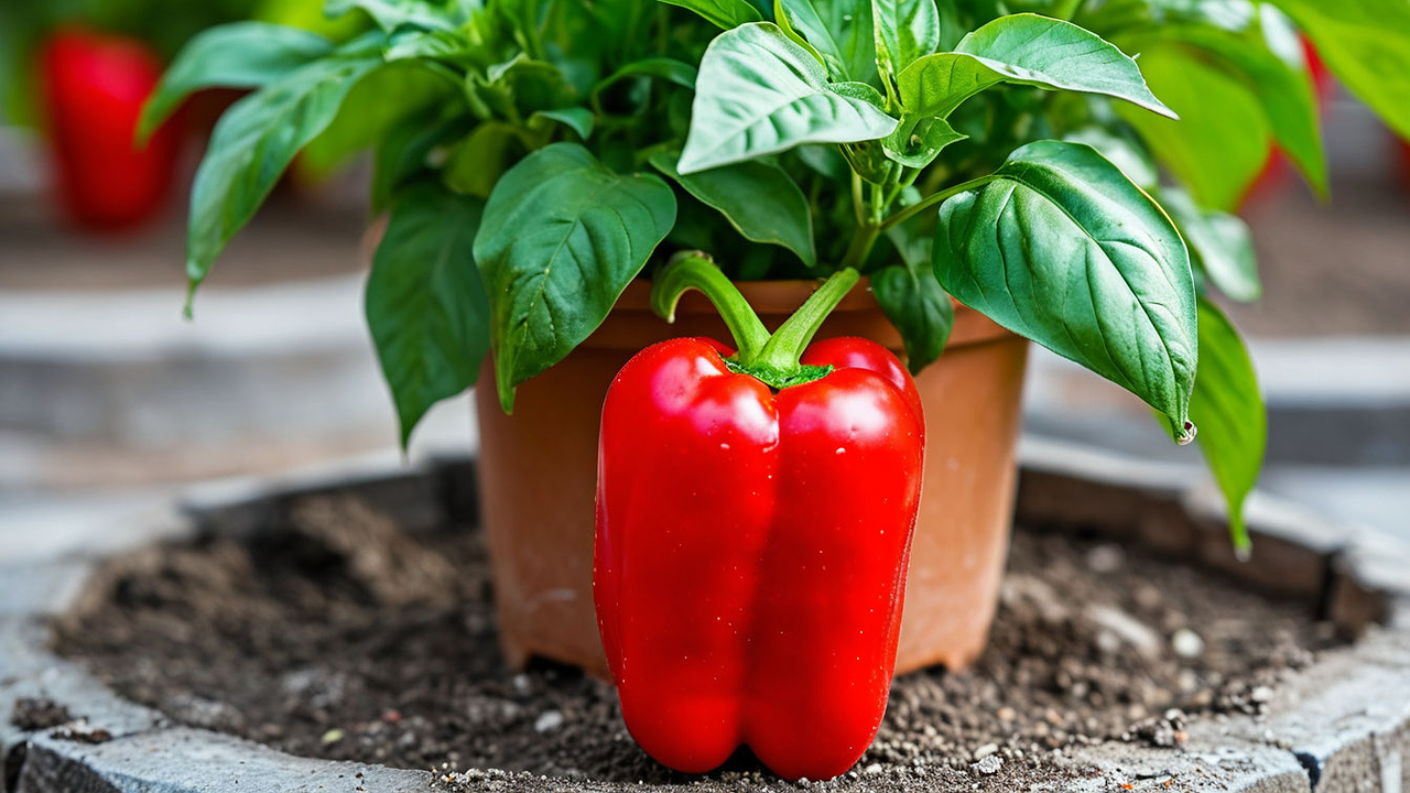 Главная картинка новости: 1 ложка в грунт — и даже хилая рассада перцев попрет как танки: станет мощной и сильной