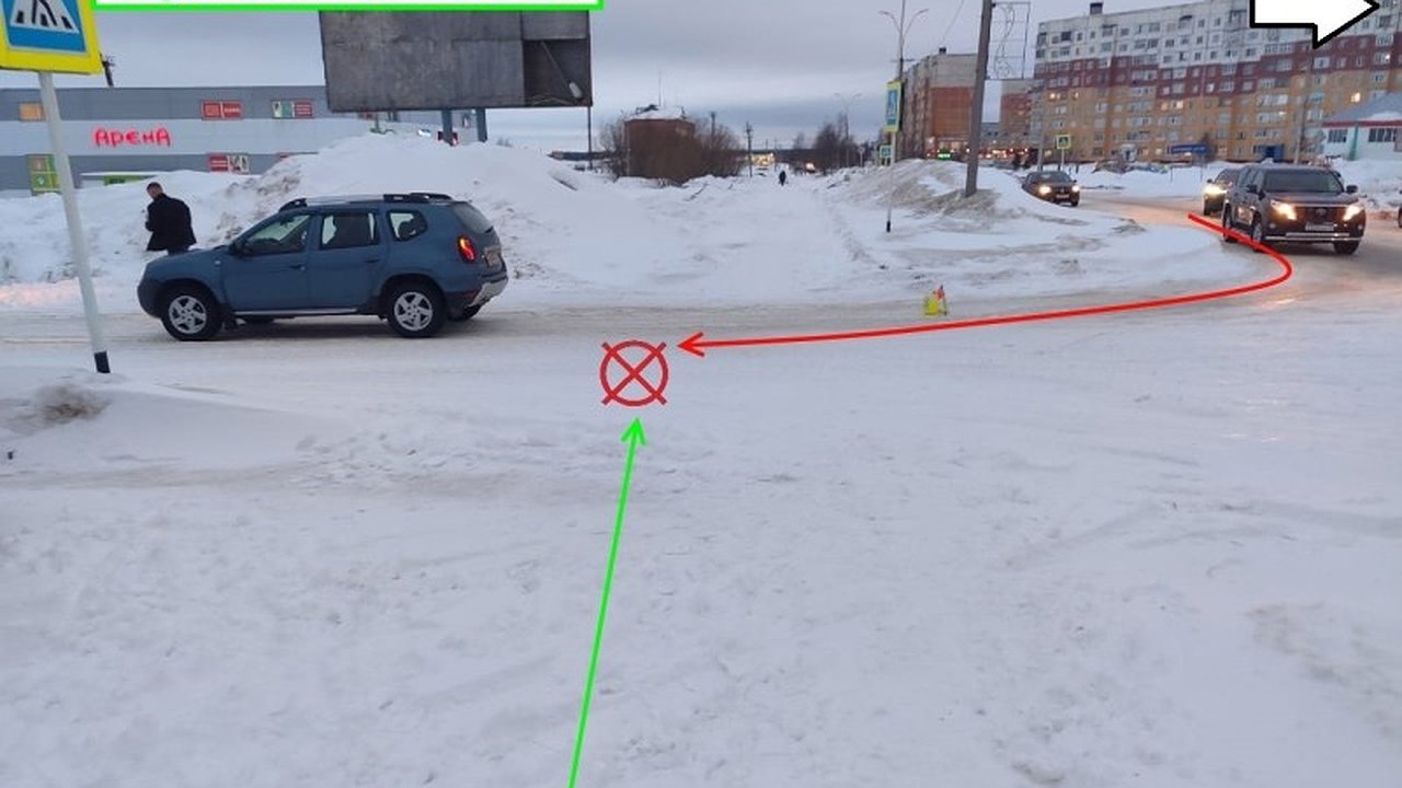 Главная картинка новости: В Усинске в ДТП пострадал 8-летний мальчик