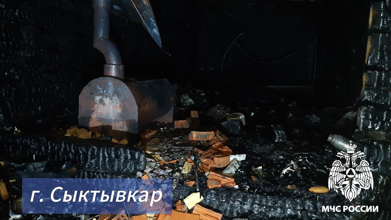 Главная картинка новости: В Коми за сутки огнеборцы ликвидировали 4 пожара