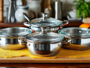 3 ложки на губку — и стеклянные крышки от кастрюль станут как новые: никакого прилипающего налета и жира — лайфхак