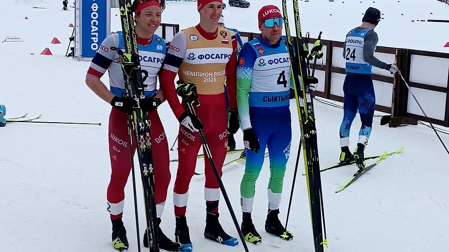 Главная картинка новости: Лыжник из Коми завоевал "бронзу" на чемпионате России