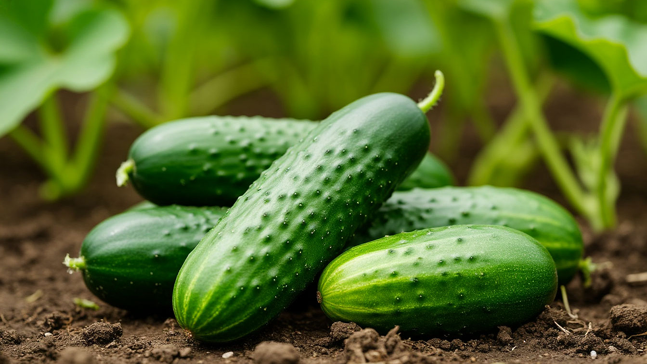 Главная картинка новости: Сажаю всего 6 огурцов: хватает на семью и всем соседям - старинный и проверенный способ