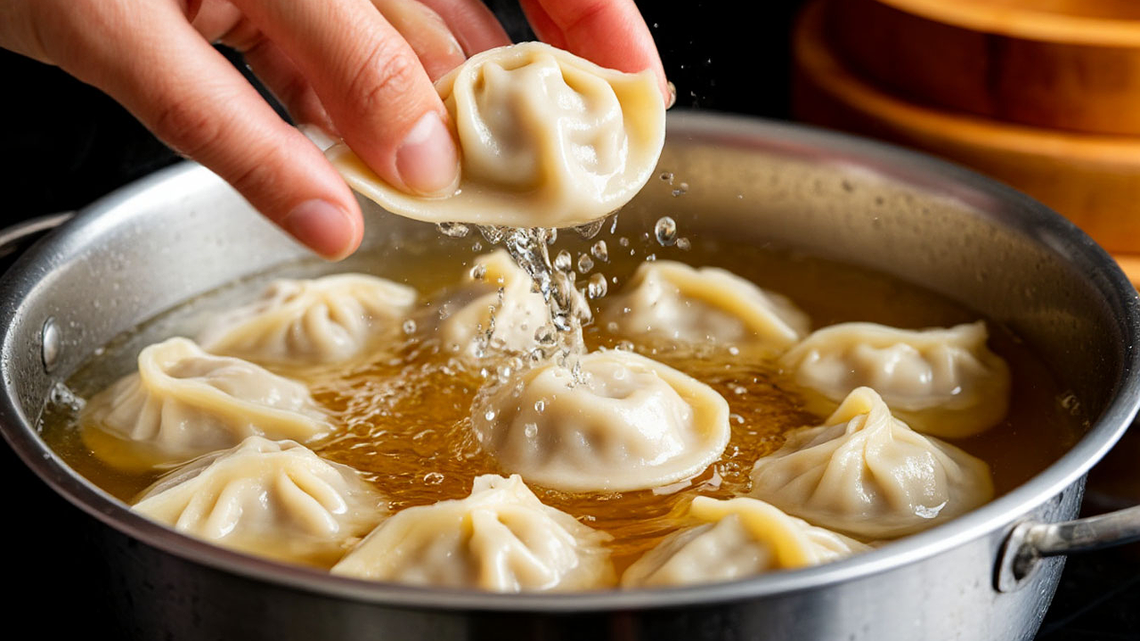Главная картинка новости: Почему нельзя бросать пельмени в кипяток. Запомните навсегда