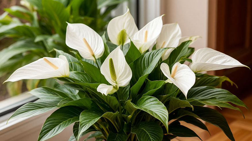 Главная картинка новости: Поливаем спатифиллум исключительно по субботам — и в доме царит полная гармония: 5 известных примет про комнатные цветы
