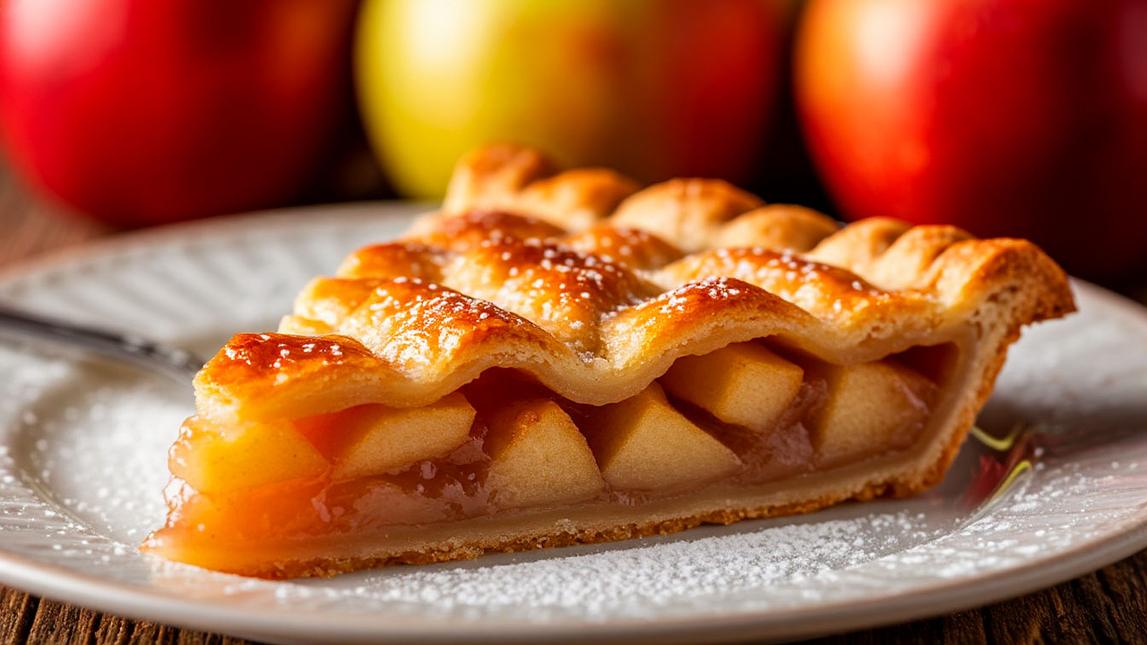 Главная картинка новости: Замешиваем за 5 минут и подаем сочный яблочный пирог: съедается до того, как успеет остыть — прекраснее шарлотки