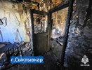 В Коми в минувшие сутки горели дома и хозяйственные постройки