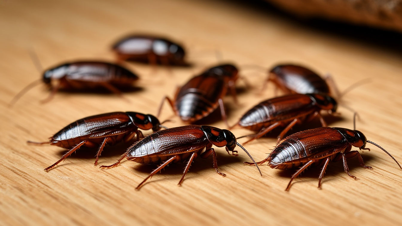 Главная картинка новости: Китайцы избавляются от тараканов исключительно так: смешиваем 2 средства – и усачи сбегут, стуча копытами