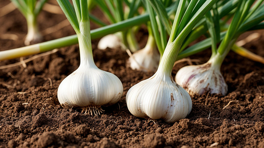 Главная картинка новости: С 27 мая до 5 июня чесноку — обязательно: разводим 20 гр. в воде — и головки вырастут размером с кулак, ядреными и здоровыми