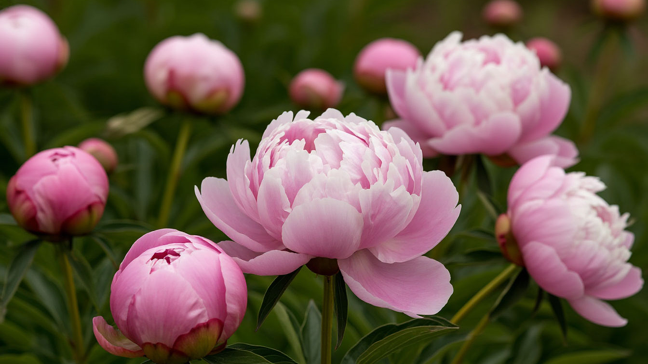 Главная картинка новости: Для мощных шапок пионам — первым делом: 5 ложек в грунт — и бутоны будут лезть без паузы, аромат на всю округу