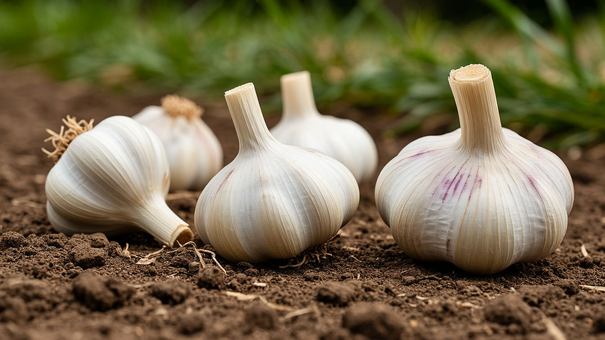 Главная картинка новости: До 16 июня чесноку — непременно: 40 мл в воду — и головки вырастут размером с арбуз, крупными, ядреными и сочными