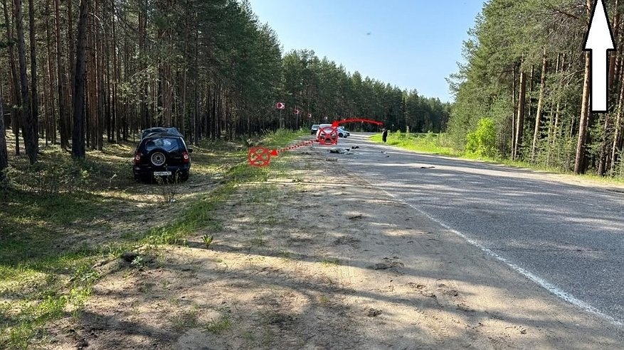 Главная картинка новости: На трассе в Коми погиб мужчина