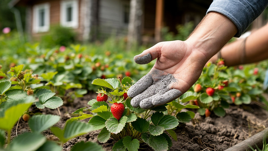 Главная картинка новости: Сыпьте в июне на грядки – урожай утроится без лишних затрат: доступная альтернатива навозу, которая работает даже на бедных почвах