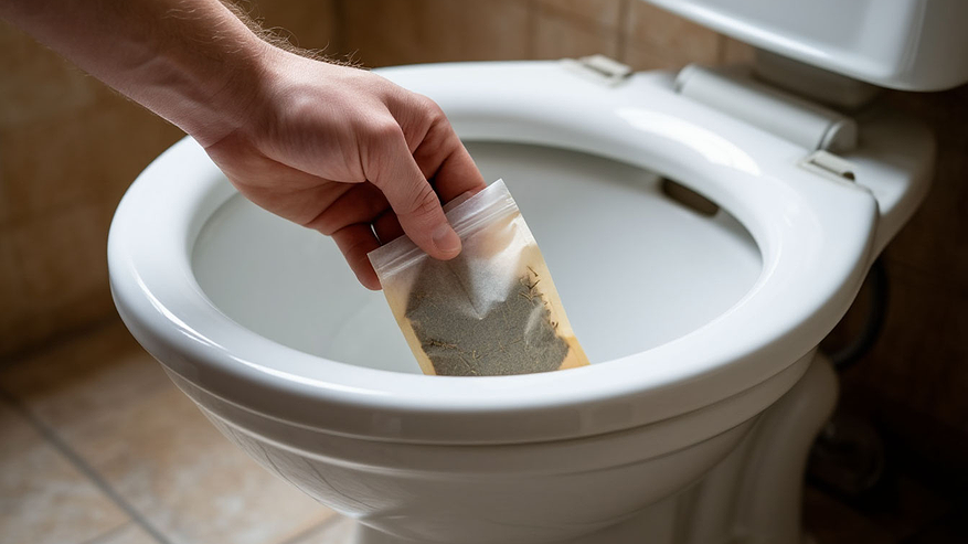 Главная картинка новости: Уходя из дома, закидываю 1 чайный пакетик в унитаз - повидавшая горничная поделилась чудо-советом