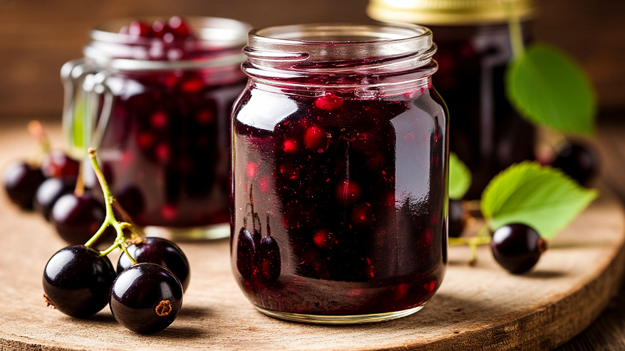 Главная картинка новости: Ароматное густое желе из красной смородины за 10 минут — вкуснее магазинных десертов