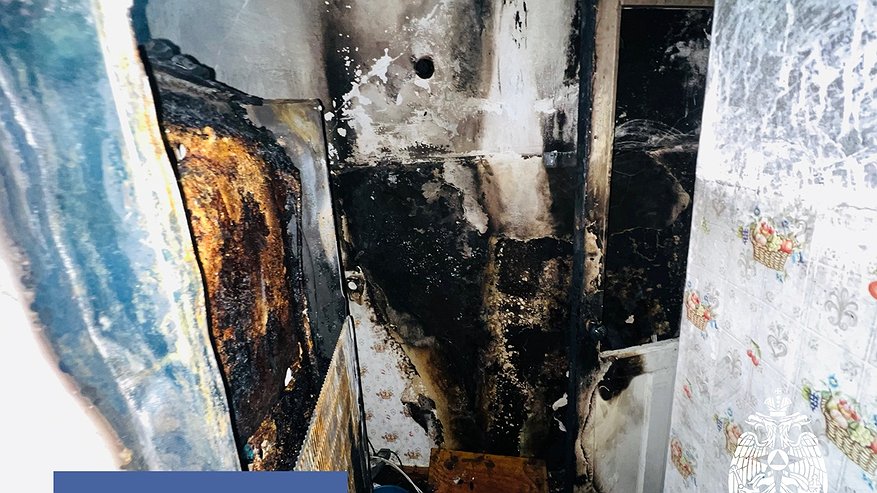 Главная картинка новости: В Коми неисправность электрооборудования привела к пожару в квартире