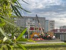 В Усинске завершают подготовку парка «Мультидром» к открытию