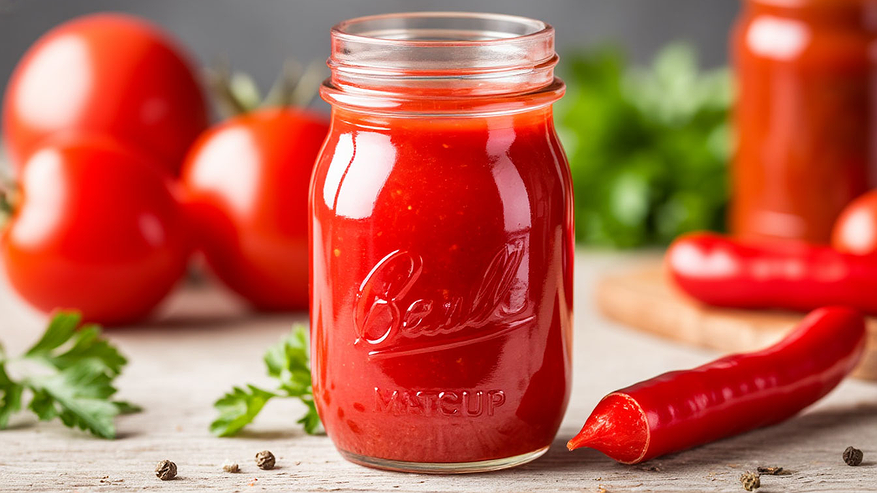 Главная картинка новости: Ароматный и густой Кубанский соус на всю зиму: лучшая альтернатива кетчупу со вкусом детства