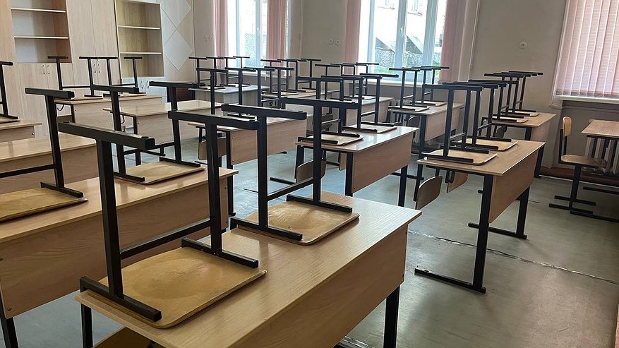 Главная картинка новости: Николай Такаев поздравил жителей Усинска с началом учебного года