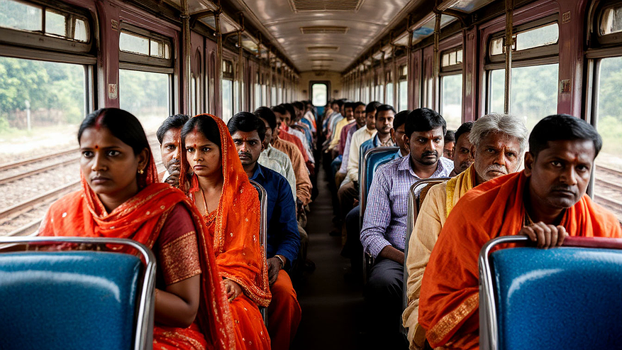 Главная картинка новости: «Скачут как обезьяны»: как я с семьей едва не стала жертвой чужаков в вагоне