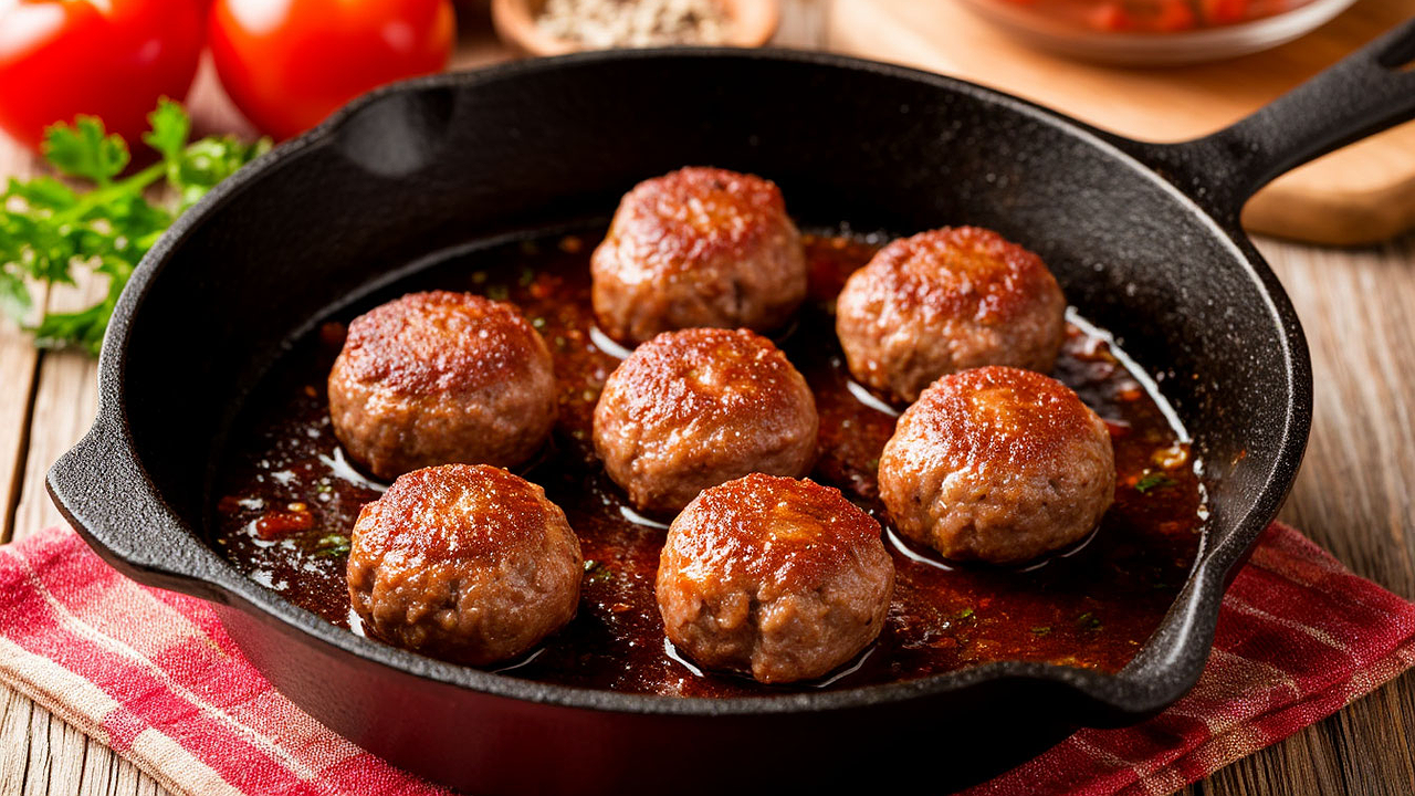 Главная картинка новости: Из фарша теперь лишь так и готовлю, обычные рецепты в прошлом. Давненько мы не ели такие классные тефтельки