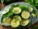 Научили замораживать кабачки: 3 хитрости - и овощ остается свежим, плотным. А при жарке не «расползается»