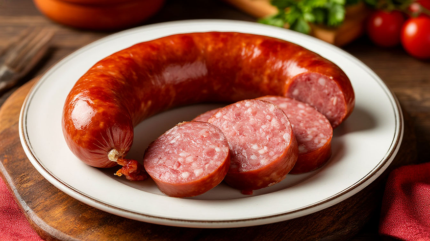 Главная картинка новости: Рецепт Краковской колбасы по Конникову, 1938 года, колбаса по ГОСТу