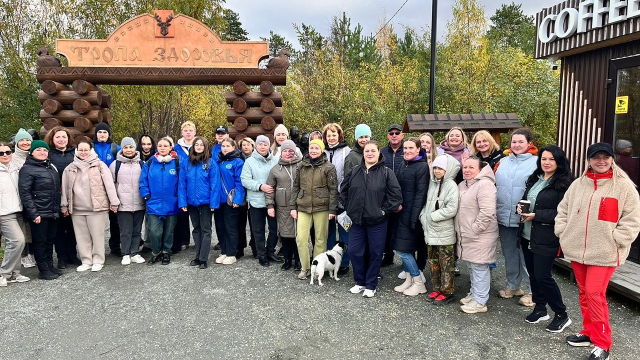 Главная картинка новости: Медики Усинска прошли «Тропу здоровья» в рамках акции «Человек идущий»
