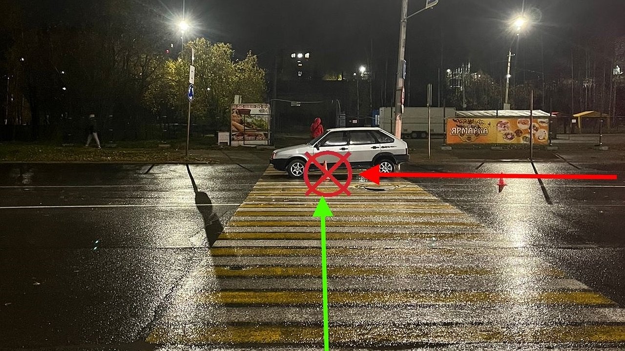 Главная картинка новости: В Коми за вечер сбили двух человек на пешеходных переходах