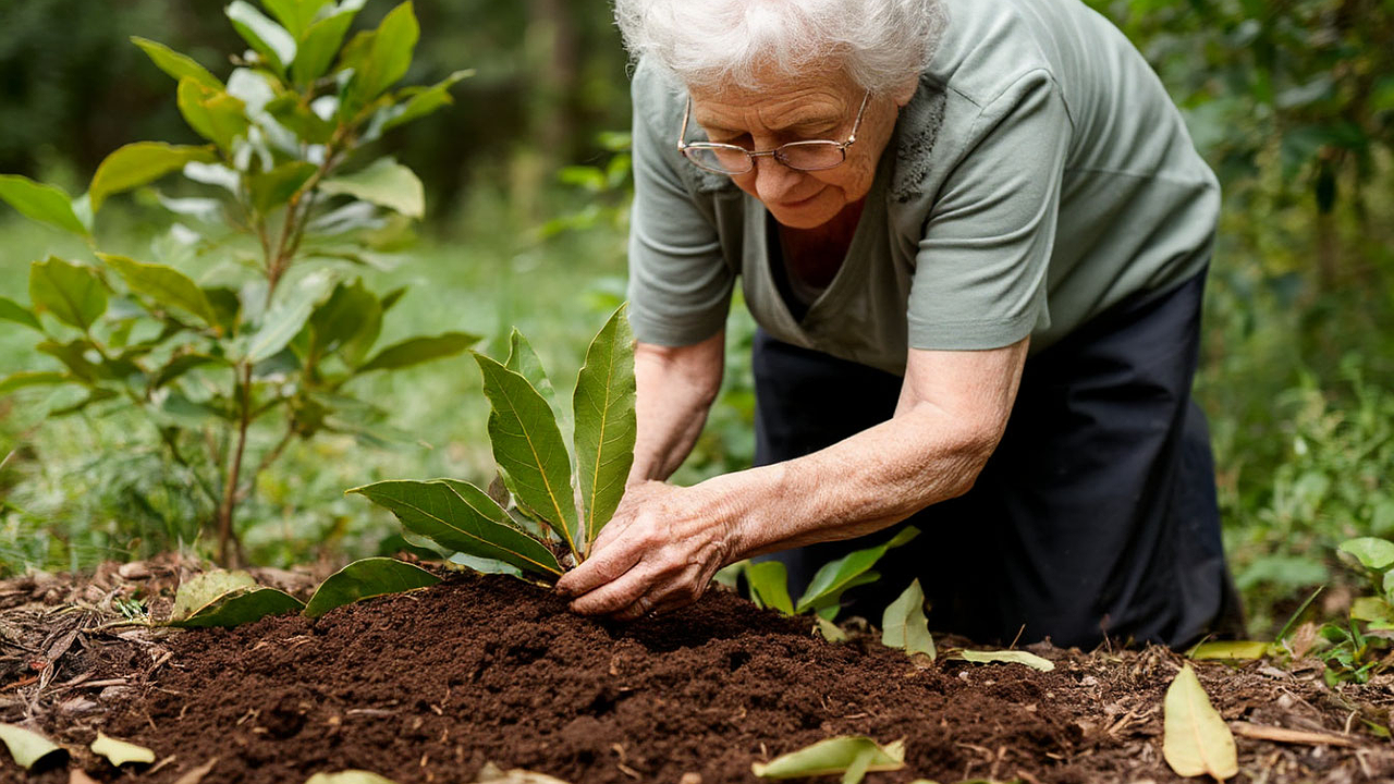 Главная картинка новости: Закопала лавровый лист в огороде — и спокойна целую зиму: делаю так каждую осень, эффект радует много лет