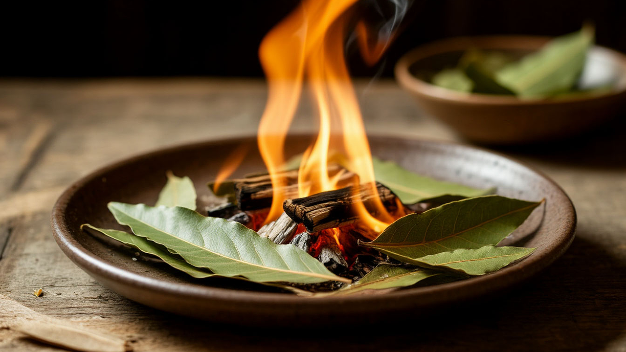Главная картинка новости: В октябре зажигаю лавровый лист у себя в квартире - не все знают, для чего это нужно сделать