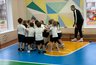 Миниатюра новости: В детском саду Усинска прошла спортивная акция с участием тренера