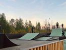 В Усинске открыли современный скейт-парк рядом с «Тропой здоровья»
