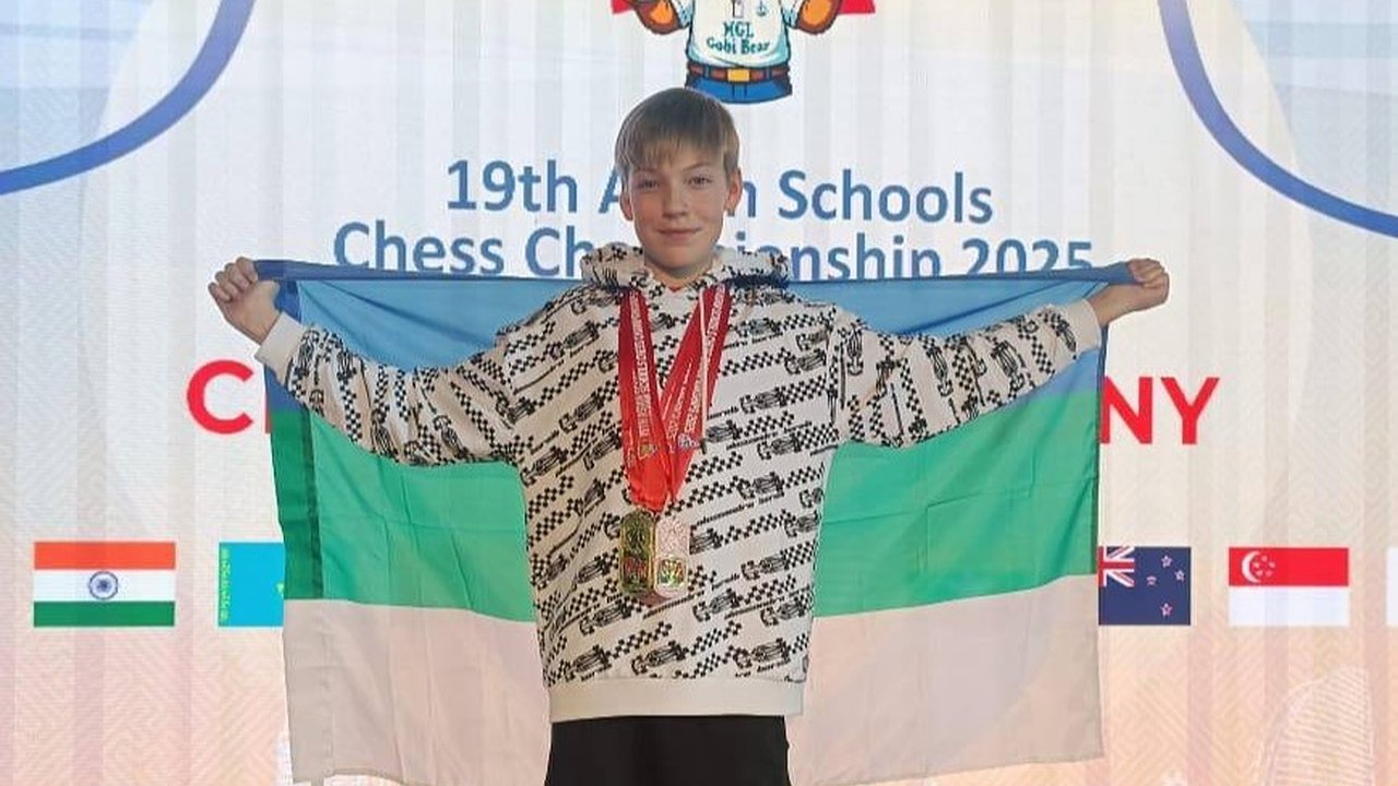 Главная картинка новости: Юный шахматист из Коми забрал золото на первенстве Азии