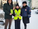 В Усинске прошла акция по повышению безопасности людей на тротуарах