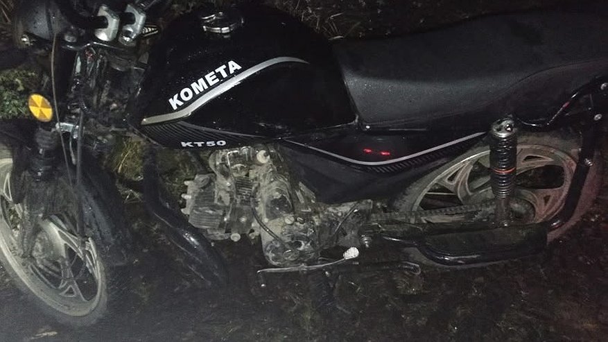 Главная картинка новости: В Коми задержали несовершеннолетнего водителя мопеда без прав