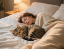 Как кошки решают, с кем из хозяев спать рядом и что влияет на их выбор
