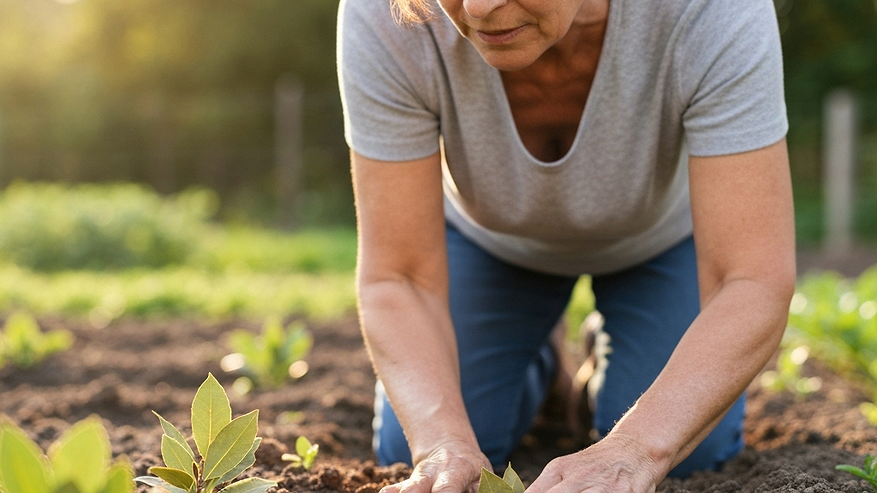 Главная картинка новости: Закопала лавровый лист на огороде — вздохнула с облегчением на душе: теперь делаю так каждую осень