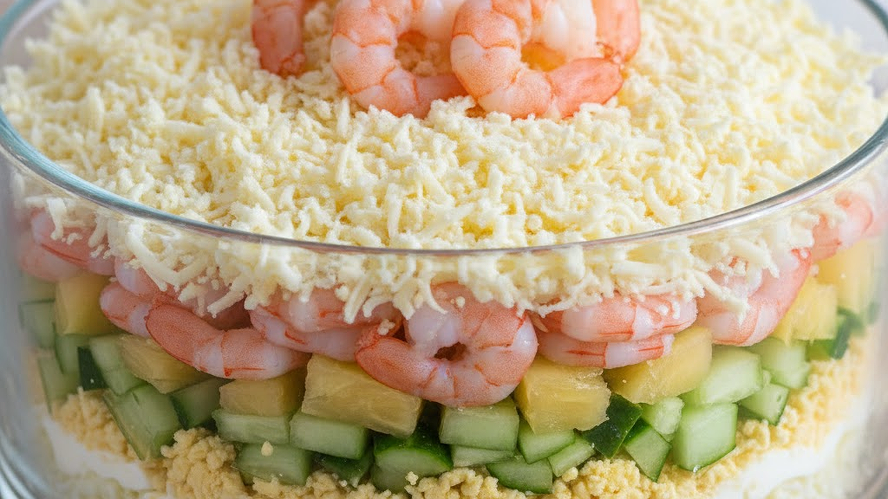 Главная картинка новости: Салат «Пегас» принесет счастье и деньги в год Огненной Лошади – обязательно поставьте его на новогодний стол