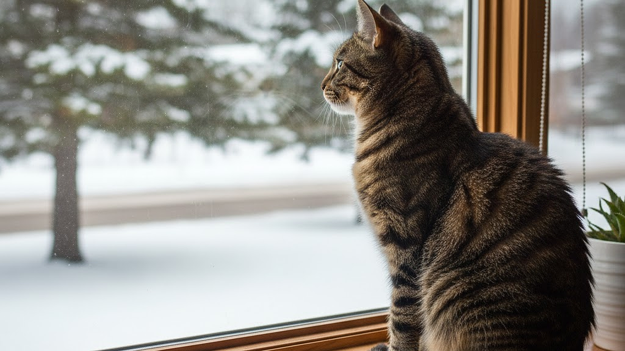 Главная картинка новости: Почему кошки часто смотрят в окно - запомните раз и навсегда