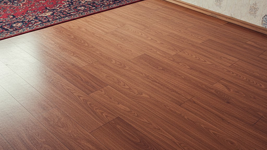 Главная картинка новости: Ламинат уже прошлый век: копеечная замена досок – стелить в один слой, а пол теплющий даже если за окном -30