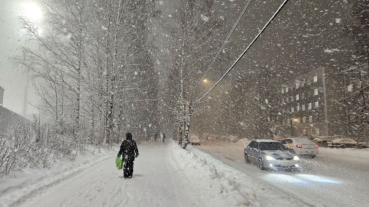 Главная картинка новости: Республика Коми готовится к снежно-дождливой субботе с метелями