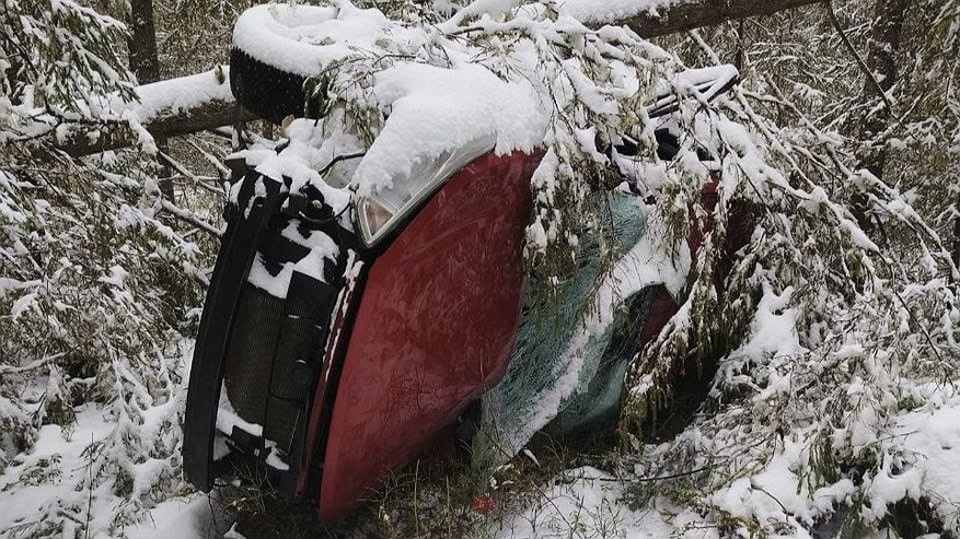 Главная картинка новости: В Коми произошло смертельное ДТП с опрокидыванием автомобиля