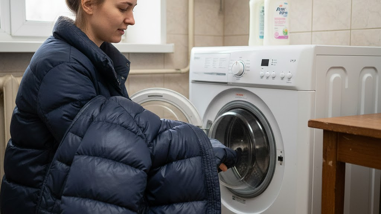 Главная картинка новости: Достаю пуховик из машинки как только купленный: как я стираю куртки дома без страха и сильно экономлю на химчистке