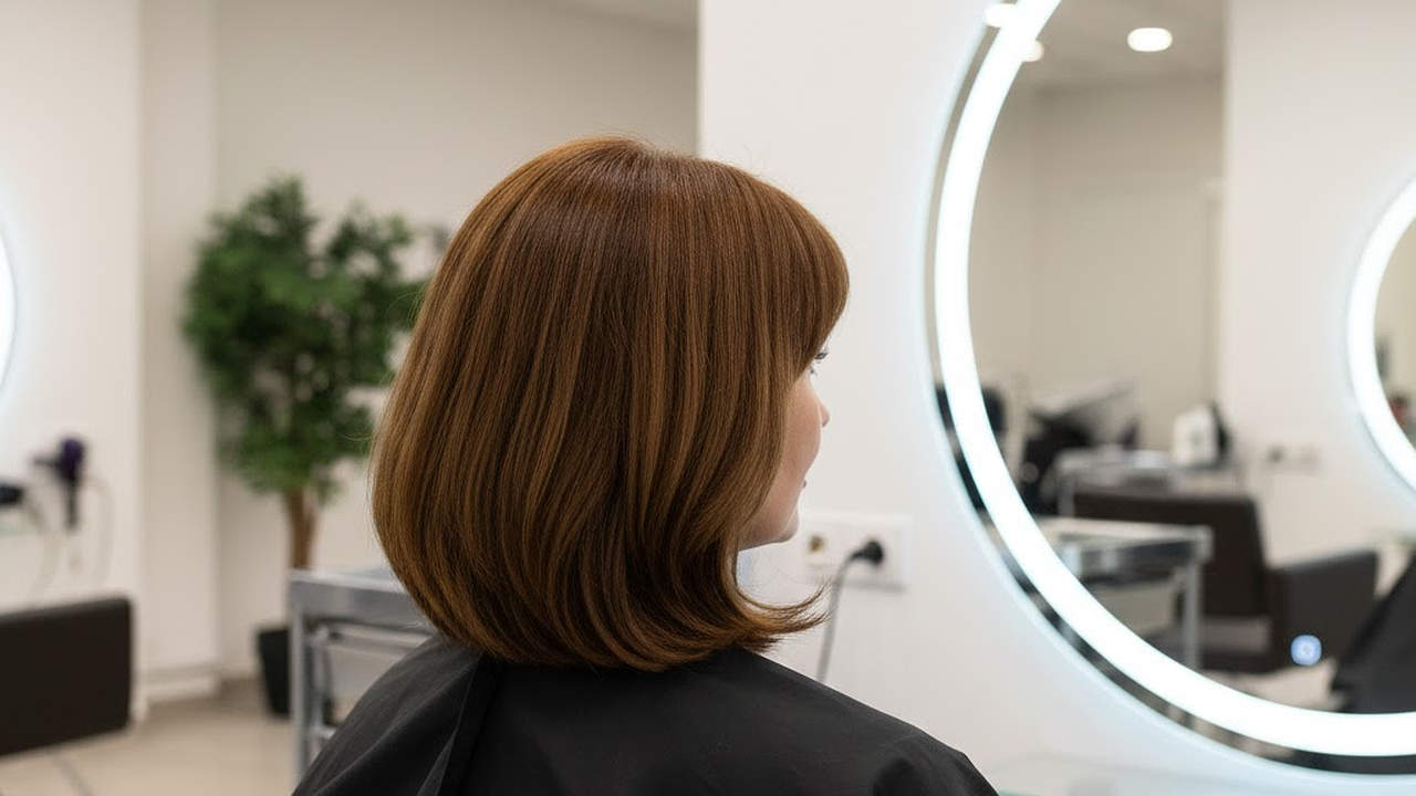 Главная картинка новости: Скулы — выше, шея — длиннее: названы 3 омолаживающие стрижки для женщин которым за 50 на осень и зиму