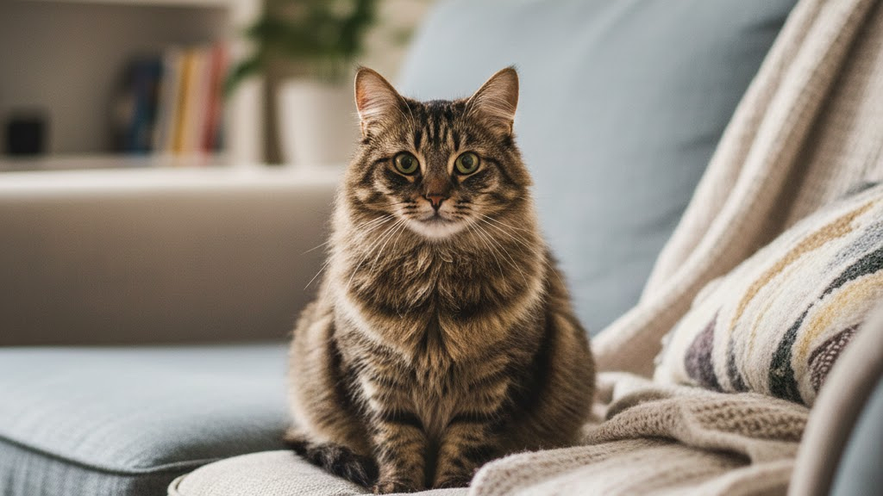 Главная картинка новости: Почему кошка вечно мяукает и ходит по дому: что скрывают эти сигналы и как на них правильно реагировать