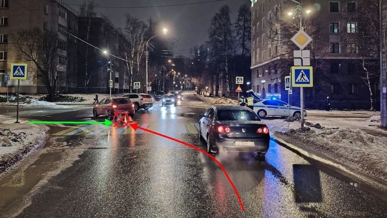 Главная картинка новости: В Коми ребёнок пострадал при наезде автомобиля на городском перекрёстке