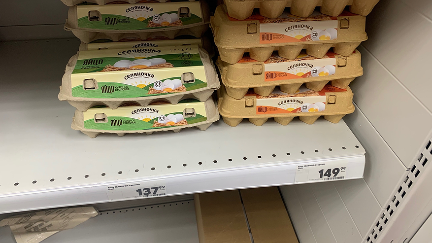 Главная картинка новости: Купил в "Чижике" яйца за 69 рублей — и только дома увидел, какие они на самом деле — честно рассказываю